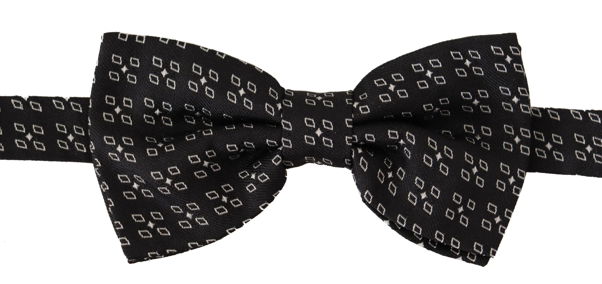 Elegant Polka Dot Silk Bow Tie