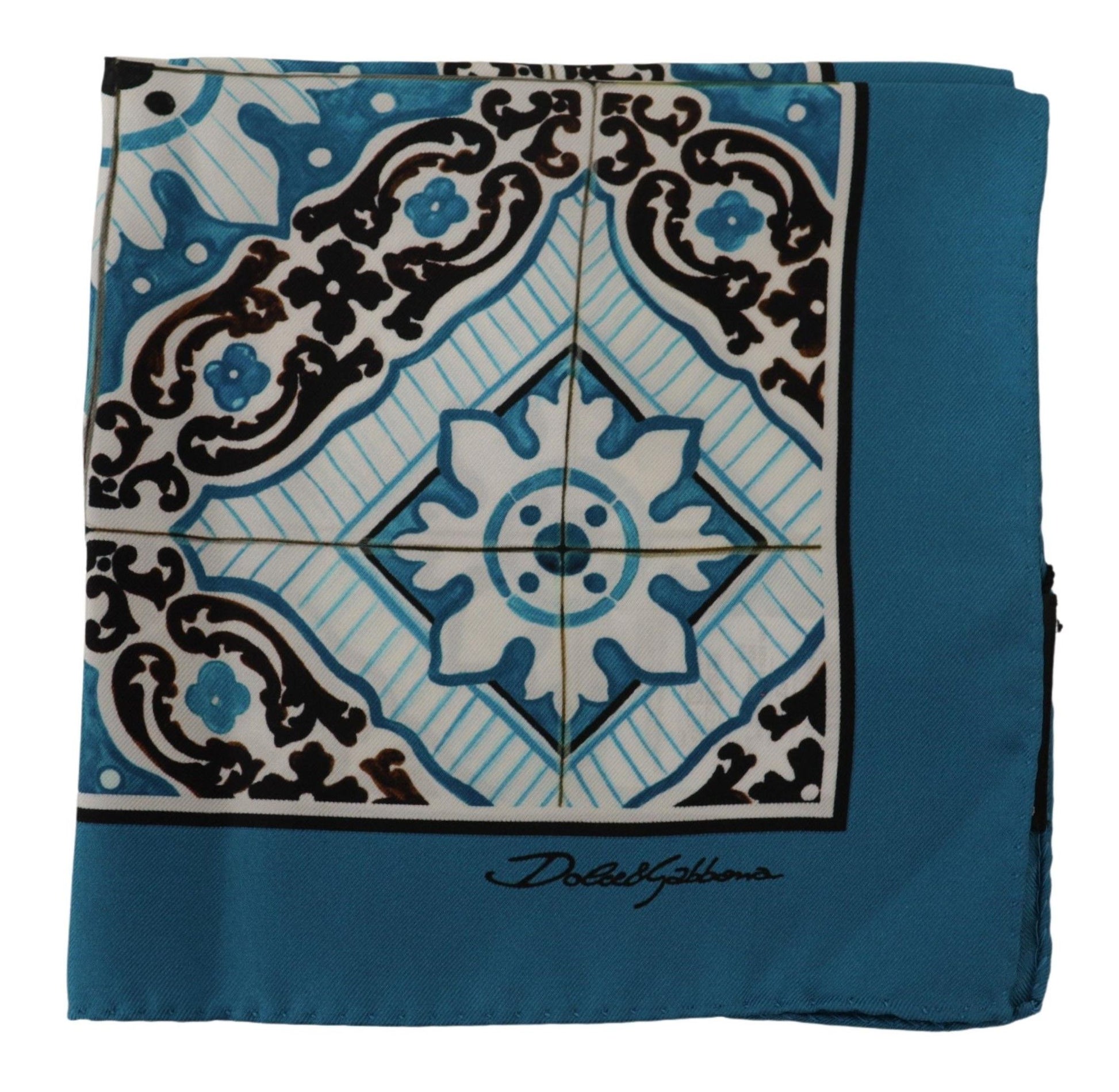 Elegant Multicolor Silk Men's Scarf