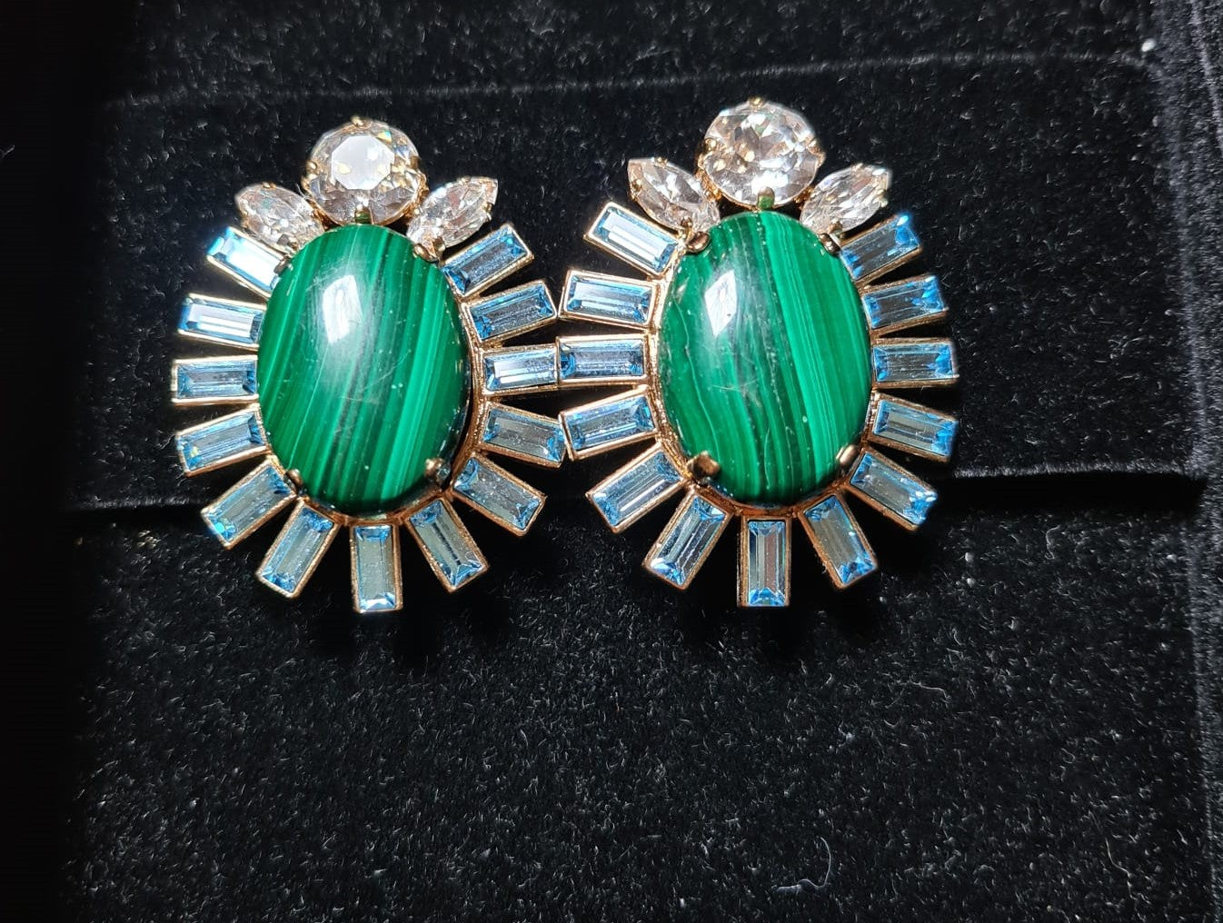 Sicilian Statement Clip-On Earrings