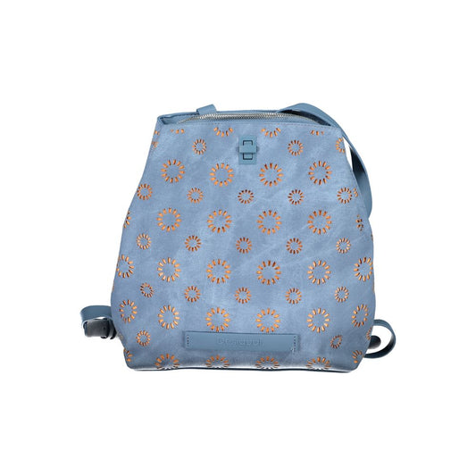 Light Blue Polyethylene Backpack