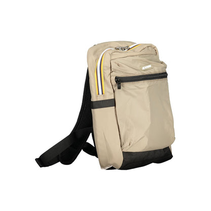 Brown Polyester Backpack