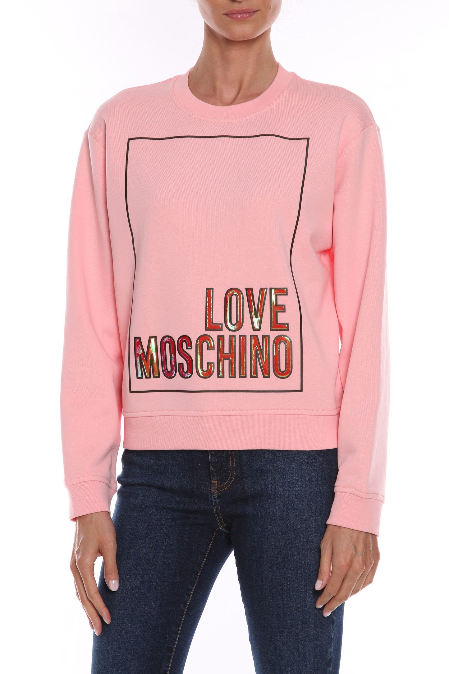 Pink Cotton Women Sweater