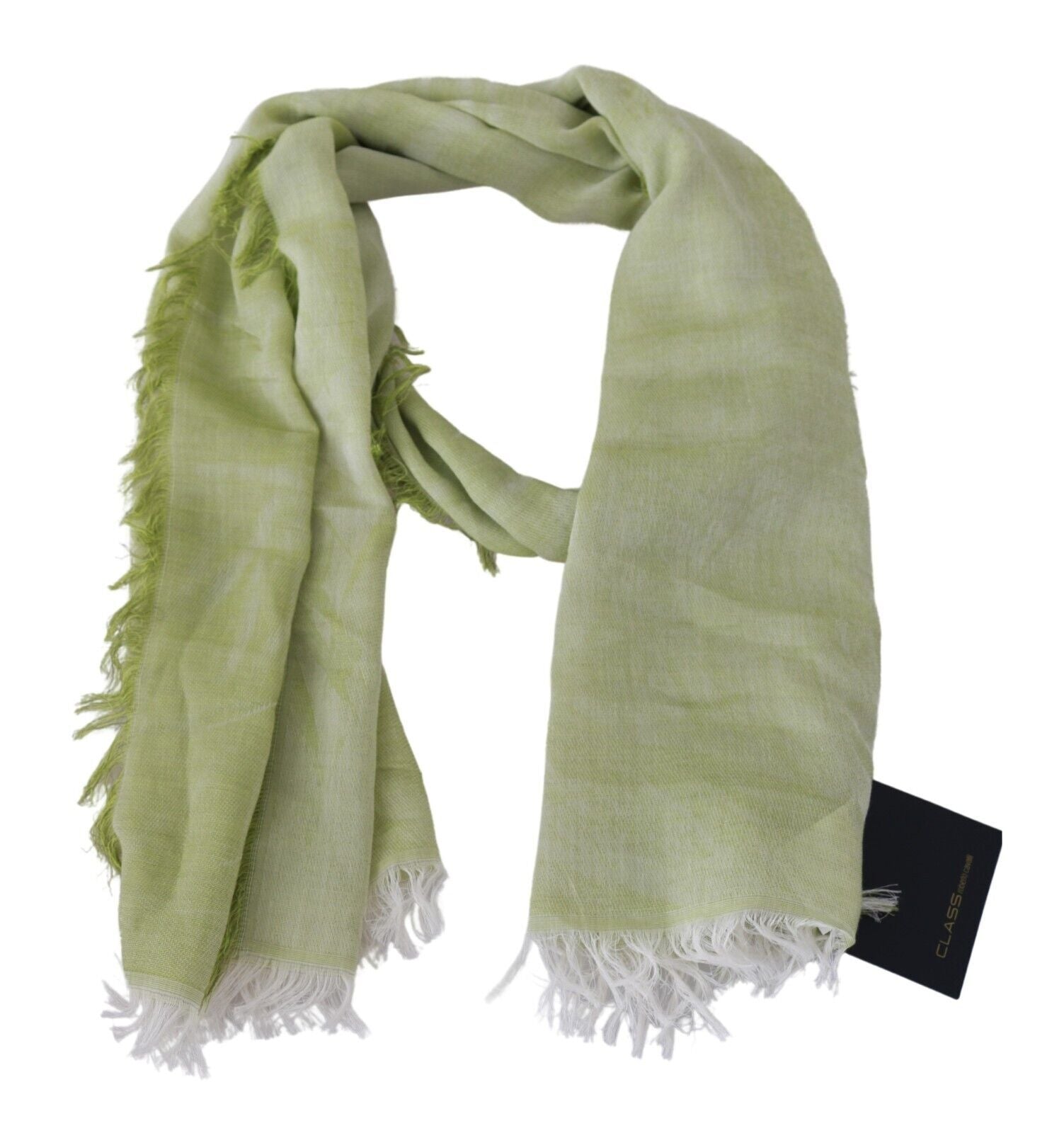 Elegant Fringed Modal-Cotton Shawl Scarf